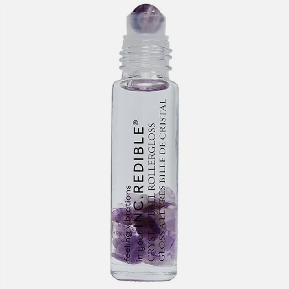 Nails Inc. Crystal Ball Roller Gloss Duo in Rose Quartz & Amethyst
